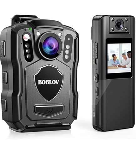 boblov 暗所カメラ　m5 64GB BOBLOV M5 Body Camera | Waterproof Night Vision